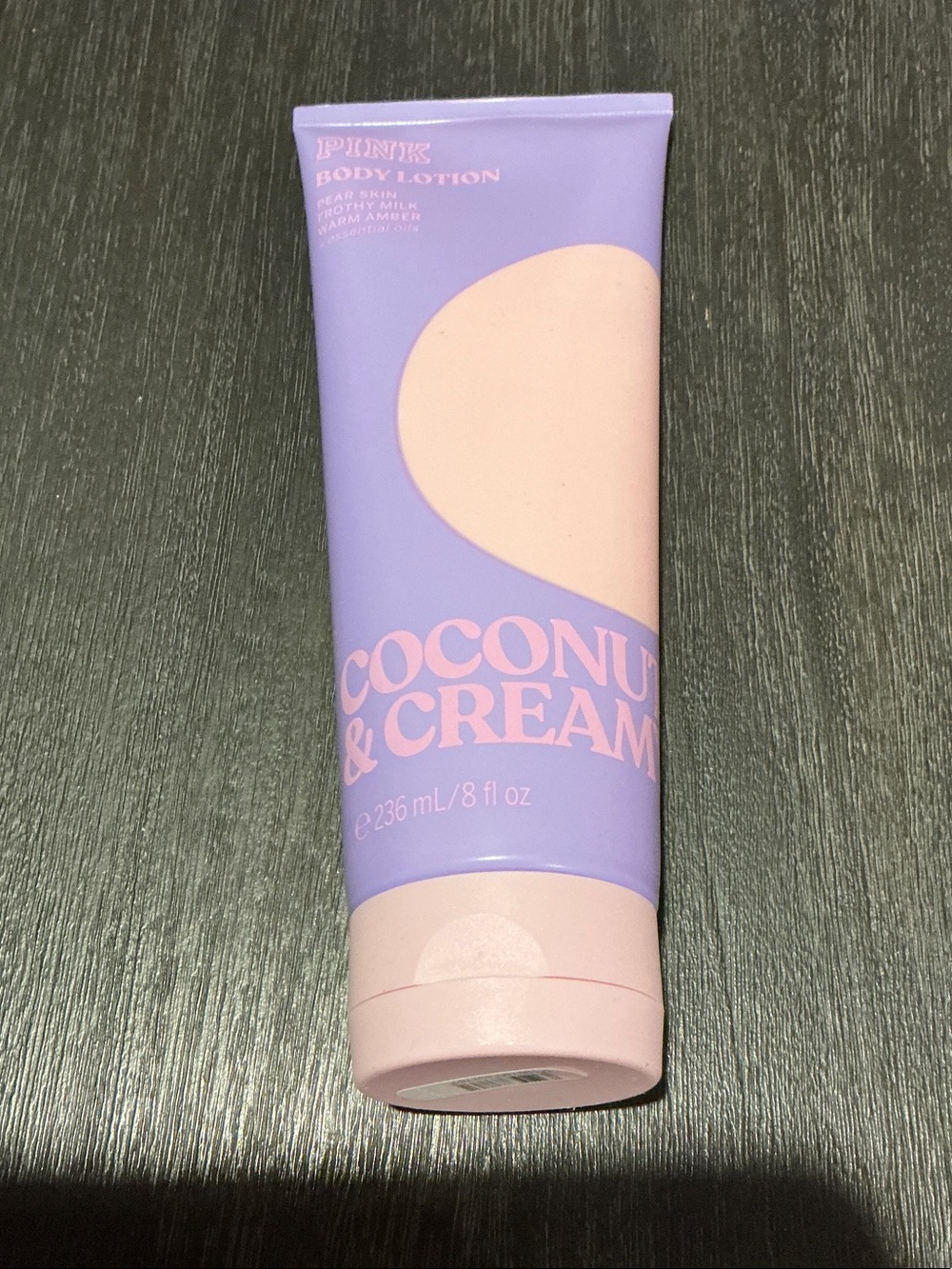 PINK Victoria's Secret Coconut & Creamy Body Lotion - Lavender and Pale Pink